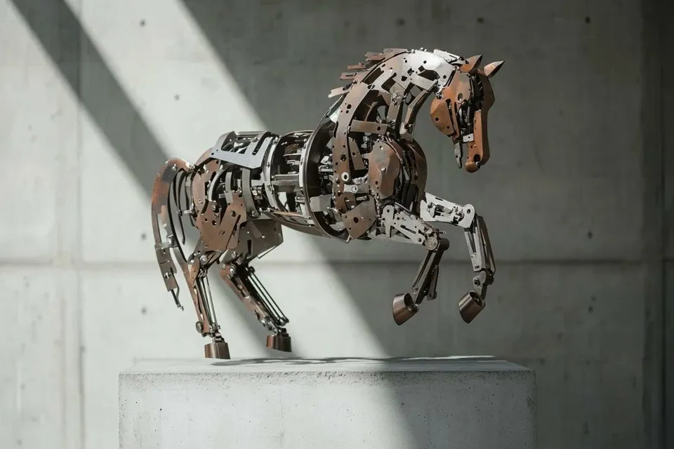 AI image: Kinetic Sculpture