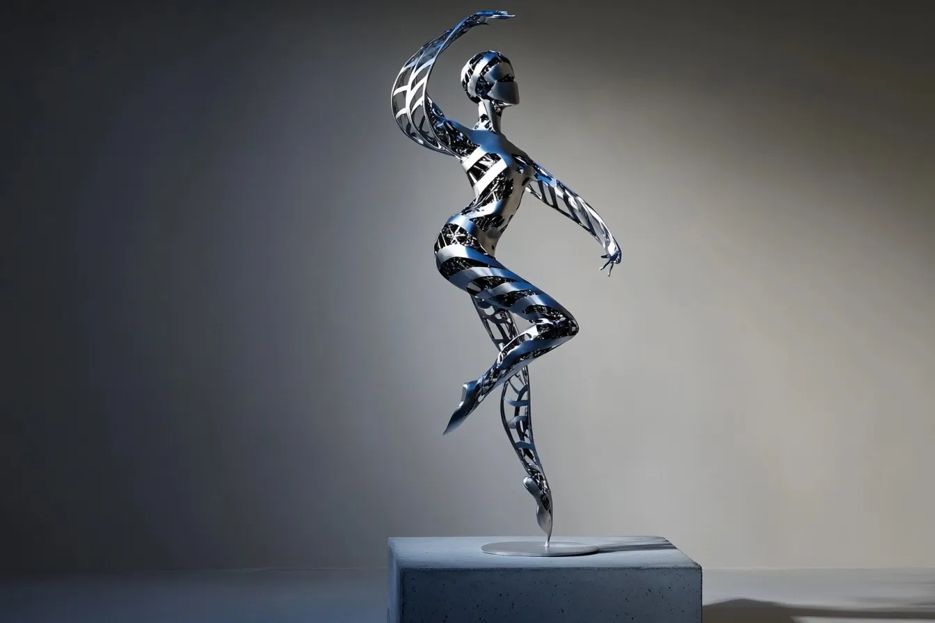 AI image: Kinetic Sculpture