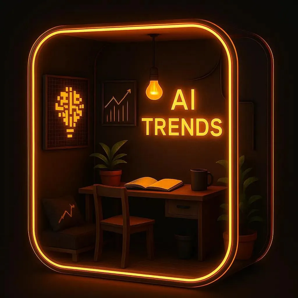 AI image: Futuristic Room